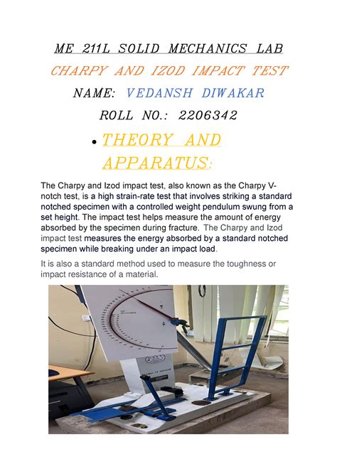 the charpy impact test lab|charpy impact test experiment pdf.